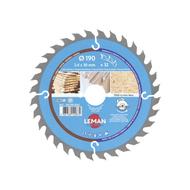 Lame scie circulaire bois Ø190 alésage 30 - Leman