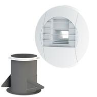 Kit bouche hygroréglable SDB 10/40 avec manchon Ø80MM- Autogyre