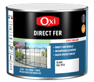 Peinture Direct Fer OXI - Vert Mousse Ral 6005 - Pot de 1,5L