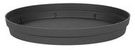 Soucoupe ronde TOSCANE Ø 54 cm gris anthracite