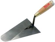 Truelle lisseuse bout rond soudée 24CM manche bois - Taliaplast