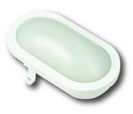 Hublot ovale Led intégré Blanc - 12W 1050Lm 4000K IP54 - Prodeal