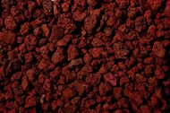 Pouzzolane décorative 7-15 rouge sac de 30 litres - Cantillana