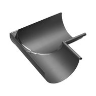 EQUERRE SOUDEE BOUDIN DIAM 14 MM DEVELOPPE 250 MM INTERIEURE PREPATINA NATUREL