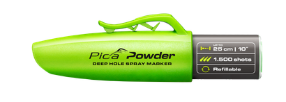 Marqueur spray poudre pica powdergris fluo - Pica
