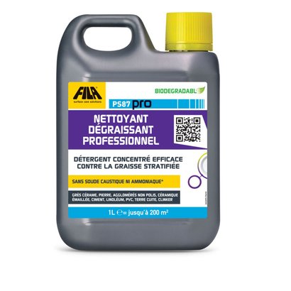 Nettoyant dégraissant professionnel PS 87 Pro - bidon de 1 l