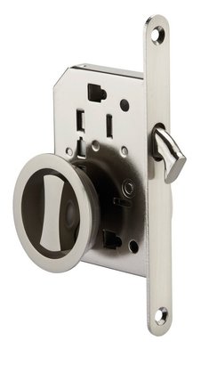 SERRURE A ENCASTRER A CROCHET POUR PORTE COULISSANTE AXE A 50 MM A CONDAMNATION