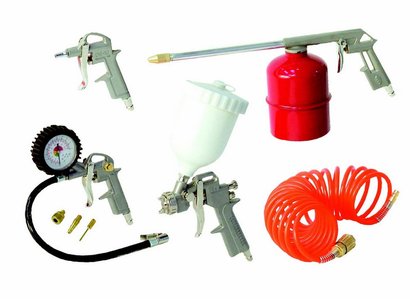 Kit de 8 accessoires pour compresseur Stanley 