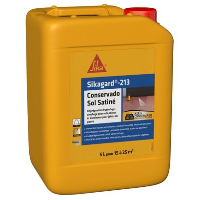 Hydrofuge Sikagard 213 Conservado Sol Satin oléofuge pour sol 5L