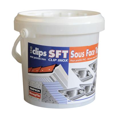 CLIPS INOX POUR LAMBRIS PVC SFT - SEAU 150 CLIPS