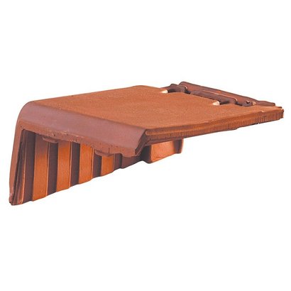 TUILE DE RIVE À RABAT GAUCHE À RECOUVREMENT VALOISE - FLAMME RUSTIQUE