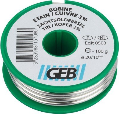 SOUDURE FIL ETAIN/CUIVRE 100G
