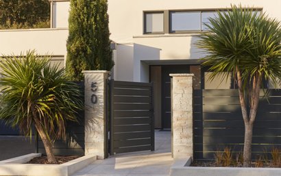 Elément de pilier boisseau PORTLAND L.37x l.37x Ht33cm - Coloris Ton Naturel