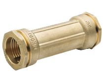 MANCHON REPARATION EXTRA LONG LAITON D20 RACCORD A COMPRESSION ACS -TUYAU PEHD