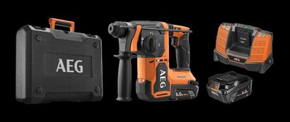 Perforateur SDS Plus 18V 2,5 joules + 2 batteries 6Ah