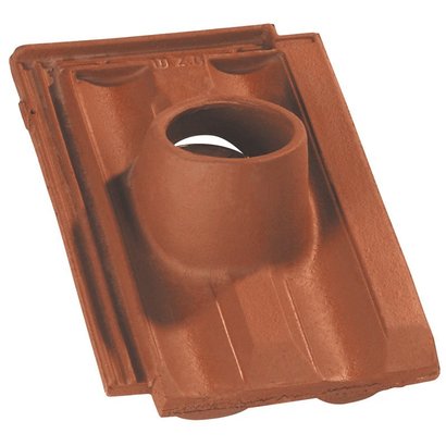 TUILE À DOUILLE STANDARD 9 DIAM.160 UTILE ROUGE ANCIEN