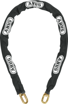 Chaîne 8KS110 gaine noir avec maillon carré 8MM x 110CM - Abus