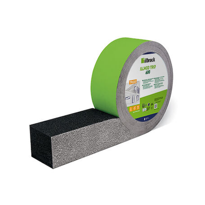 Bande d'étanchéité polyuréthane illbruck TP650 illmod trio TP650 58/7-15 noir 6m