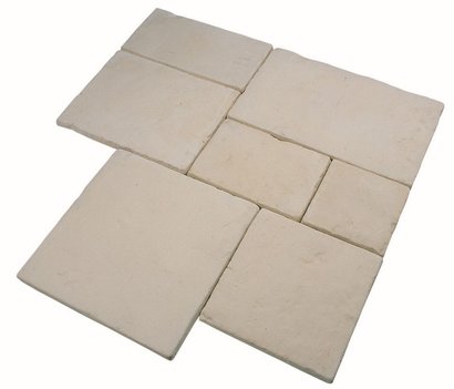 Dallage multiformats Ep 3.3cm - 7 formats PACK CASTELLANE LUBERON Pierre reconstituee