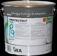 Revêtement coloré pour toitures PROTECTOIT Vert - Pot 15 litres pour 60 à 75 m²