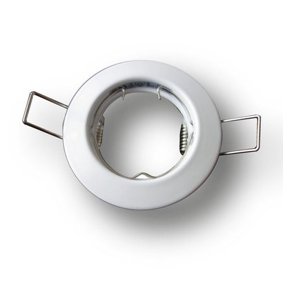 RONDELLE FONTE D'ALU FIXE BLANCHE CLIP