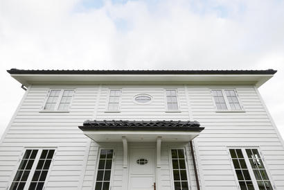 Bardage fibres-ciment HARDIE PLANK CEDAR - 180 x 3600MM ép. 8MM - Blanc Arctique