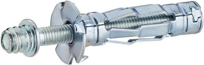 kit cheville métallique pour paroi creuse diam. 5 mm long.50 mm patte à vis m7x150 C5