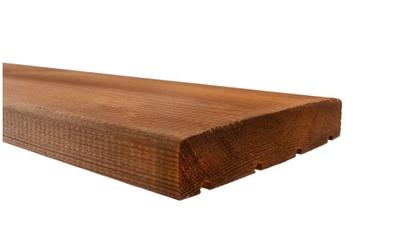 LAME TERRASSE 2 FACES LISSES PIN  22 x 95 x 4200 mm  - CLASSE 4 MARRON