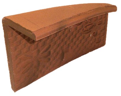 ANGLE EXTÉRIEUR GAUCHE TUILE PLATETRADITION MURAILLE