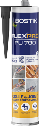 MASTIC COLLE FLEXPRO PU790 NOIR 300ML