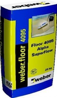 MORTIER DE LISSAGE DE SOL ANHYDRITE WEBER.FLOOR 4095 25KG