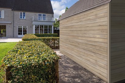 Bardage en PVC Cellulaire - DURASID FORESTA  250mm- L.5m - Barnwood Grey