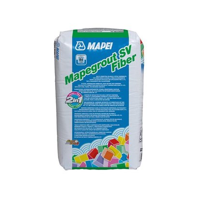 Mortier coulable renforcé par des fibres MAPEGROUT SV FIBER - sac de 25 kg