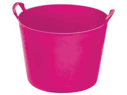 Auge en plastique CAPAZO PRO renforcée 42 litres - Rose fluo