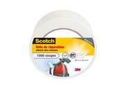 SCOTCH TOILE DE REPARATION 25M 48MM BLANC