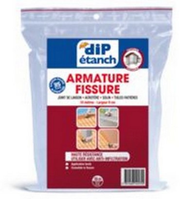 Armature Dip Etanch fissure 10m x 9cm 1L