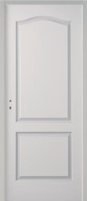 BLOC PORTE POSTFORMEE PREPEINTE PLAISANCE 2040 X 930 MM GAUCHE POUSSANT HUISSERIE 86 X 55 CHANT DROIT JOINT CONFORT
