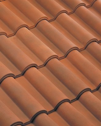 TUILE ROMANE BRUN RUSTIQUE