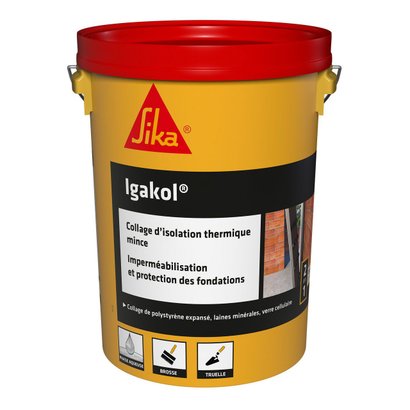 Colle d'isolant thermique Igakol 5KG 