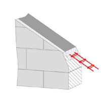 chainage sismique Z3 L 6m section 4x10cm en 2 HA 10