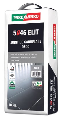 Joint carrelage ELIT fin décoratif mur et sol CG2 W cendre 10kg (5046)