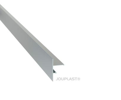 Jonction finition clipsable long. 70MM -  Laqué Gris aluminium