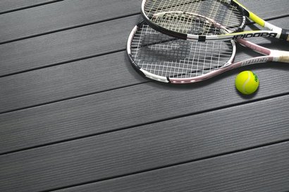 Lame de Terrasse Composite Pleine Heritage 23x138mm 4m Dark Grey