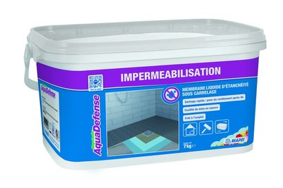 Enduit de protection Systèmes SEL et SPEC Mapelastic Aquadefense - seau 7 kg