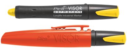 Marqueur permanent visor jaune - Pica