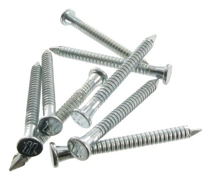 Pointe crantée CNA 4.0 x 35MM - Boite de 250 pièces