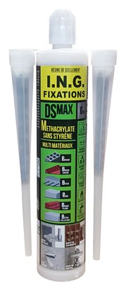 Résine DSMAX GRISE méthacrylate sans styrène 300 ML
