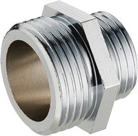 mamelon double mâle réduit chromé M.15x21 M.12x17 C1