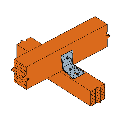 EQUERRE RENFORCEE ABR 100 X 100 X 90 X 2