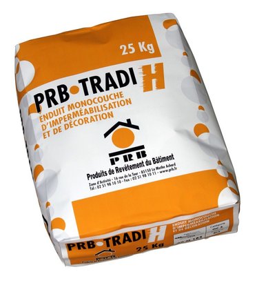 ENDUIT MONOCOUCHE TRADI H BLANC DE NOIRMOUTIER 013-25 KG